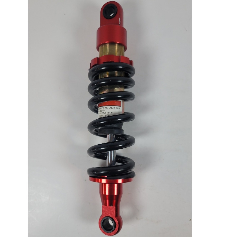 11 Inch Rear Shock Absorber Adjustable Nitrogen Gas Mono Shock Red Black